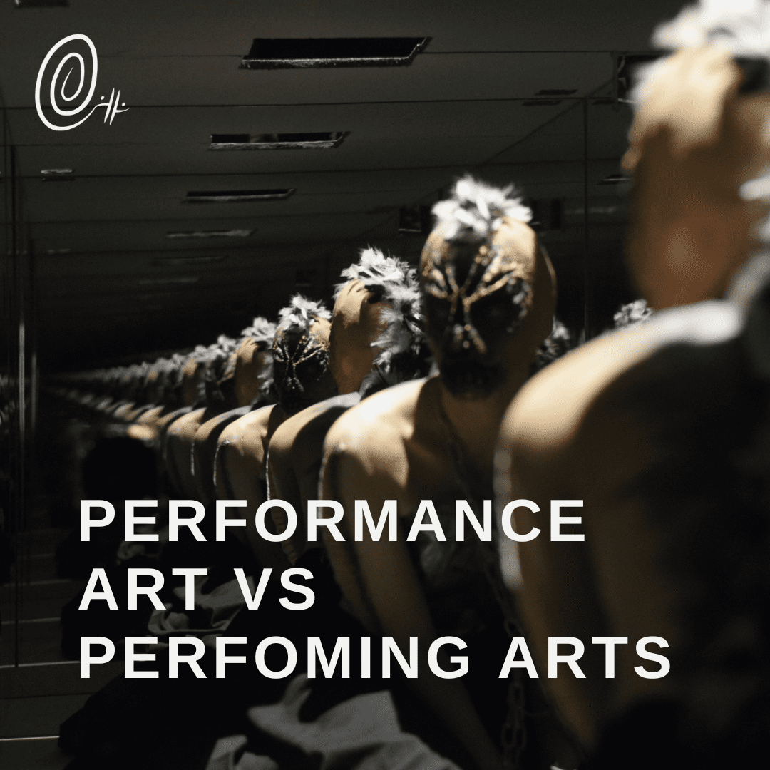 Performance Art vs Performing Arts